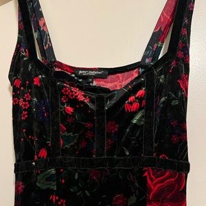 Vintage Velvet Betsey Johnson Maxi